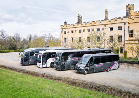 Arena Travel range of coaches